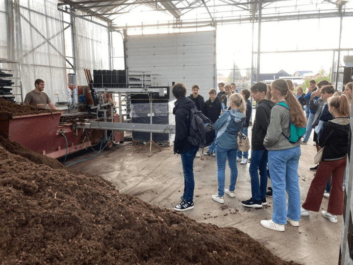 Bezoek van het Biotechnicum uit Bocholt